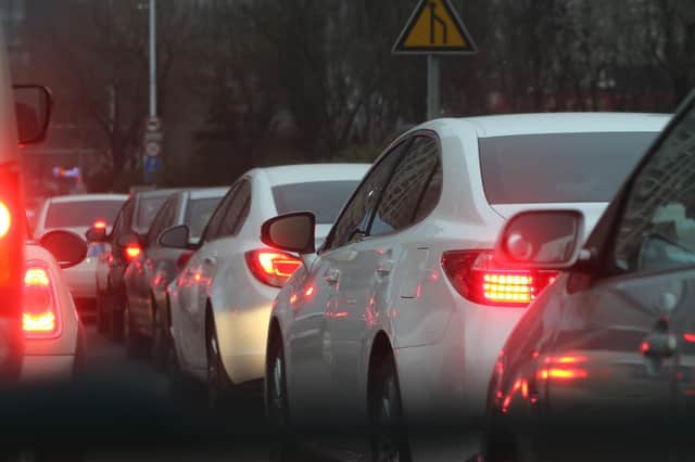 The AA is reporting delays on the A50