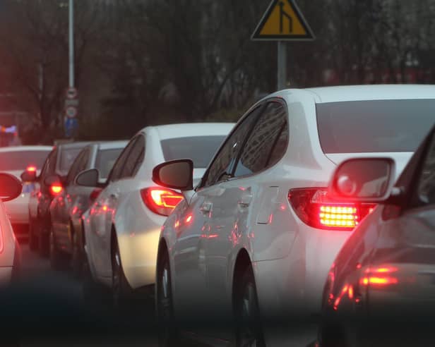 The AA is reporting delays on the A50