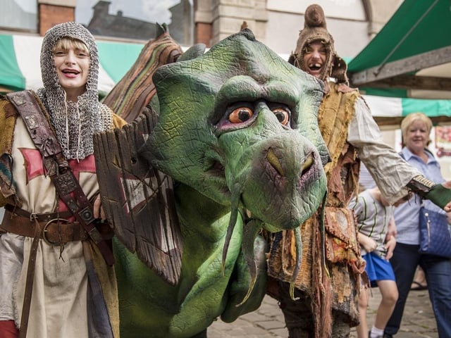 Knights will battle a dragon and  jesters will entertain crowds while stallholders in old-fashioned costumes sell their wares at Chesterfield Medieval Market on July 26, from 10am to 5pm. A medieval surgeon will share the grisly  details about common diseases and surgical procedures. The Medieval Manix will amuse visitors with their mind-boggling tricks and contortions.


The Medieval Maniax will bring their hilarious show to Chesterfield, filled with mind-boggling tricks contortions and laugh-out-loud jokes.

For a charge Tower Tours will be available at the Crooked Spire. There will also be a Hunt the Sprite trail where families can search the Church for Sprites, which are a supernatural creature from Medieval folklore.

Members of the council’s museum team will be on Burlington Street and you will be able to learn more about Medieval life, dress up in medieval costume and create some medieval crafts.

The day also features appearances from walkabout characters including the Damsels in Distress, Goblins and other Medieval characters.
