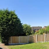 The application was submitted to build three pairs of semi-detached houses at 17 Babbington Street in Tibshelf. The area is currently an overgrown garden with a row of conifers