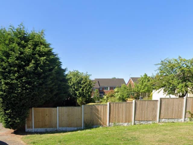 The application was submitted to build three pairs of semi-detached houses at 17 Babbington Street in Tibshelf. The area is currently an overgrown garden with a row of conifers