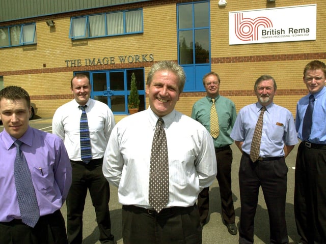 Craig Hiley; project engineer, Simon Lilley; Accounts Manager, Chris Bird; MD, ,John Kemp; Tech Sales Manager, Jeff Rodgers; Tech Development Manager, and Adam Skelding; Development Draughtsman