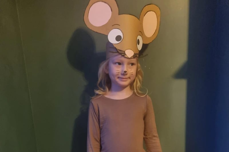 Kate Bodell submitted this photo of Maeve as the Mouse from The Gruffalo!