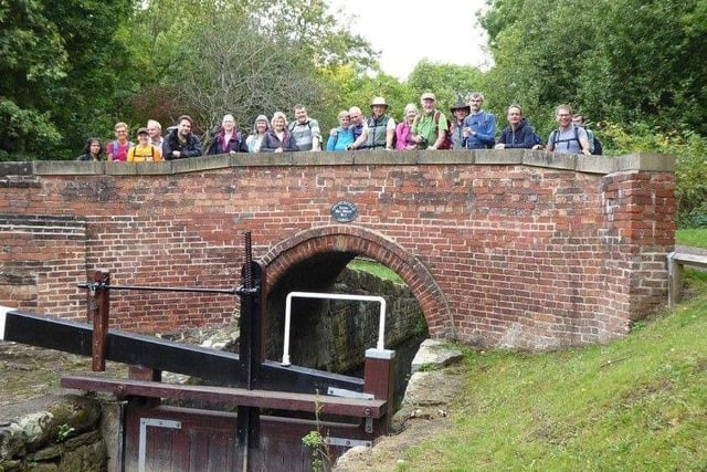 Built over Chesterfield Canal around 1777, this curved  red brick bridge has a stone coped parapet. Work on the canal was started by James Brindley in 1771 and completed by his brother-in-law  Hugh Henshall six years later.