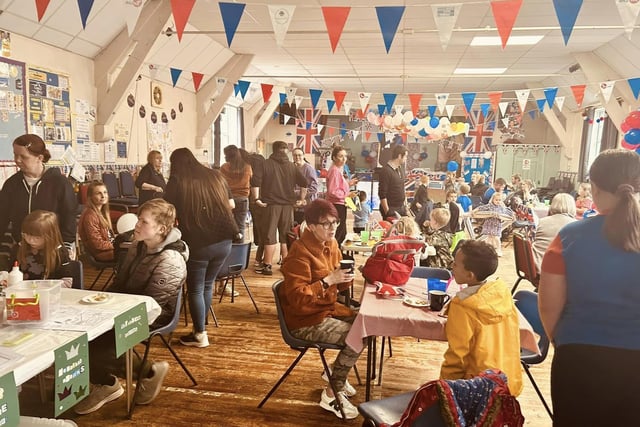 "We are very lucky to have access to a large area in the centre of Brimington and everyone loved playing games, dancing, singing and working with us and the Brownies to create a historical moment that was enjoyed and remembered by different generations."