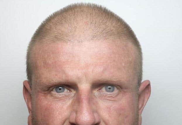 Craig Holmes, 47, targeted his 73-year-old victim’s home while the OAP was in a nursing home suffering with a pituitary tumour.