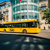 Each single decker bus is the equivalent of up to 45 fewer cars on the road in and around Derbyshire. Image - trentbarton