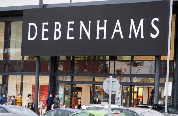 Chesterfield's Debenhams closed in the spring.