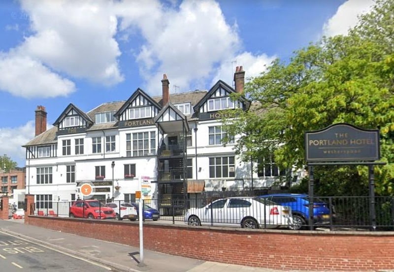 Wetherspoons at Portland Hotel has a 'spacious' beer garden that offers seating areas both in the shade and in the sun.