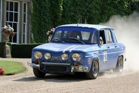 The rally saw an entry list of over 85 classic cars. Pic by Paul Horton.