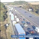 Traffic monitoring website Inrix has reported that all traffic is being temporarily held on M1 Northbound after J30 A616 (Worksop / Sheffield South).