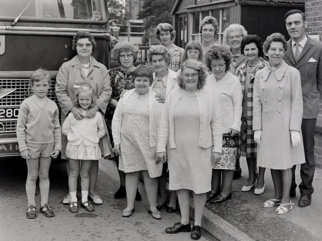 Ripley and Alfreton bus trip to Cleethorpes, July 1971.
