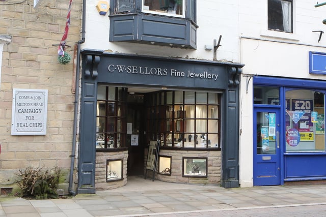 CW Sellors jewellers is now where Grandjeans used to be