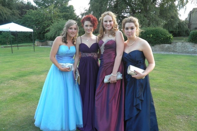 Tupton Hall School's, Emily Weston, Frances Martin, Daniella Jowle, Ellice Holmes in 2011