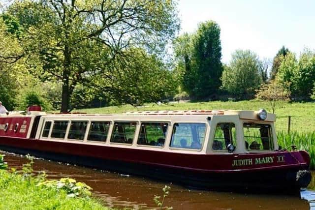 The Judith Mary II restaurant boat which travels along the Peak Forest Canal is up for sale. Photo submitted