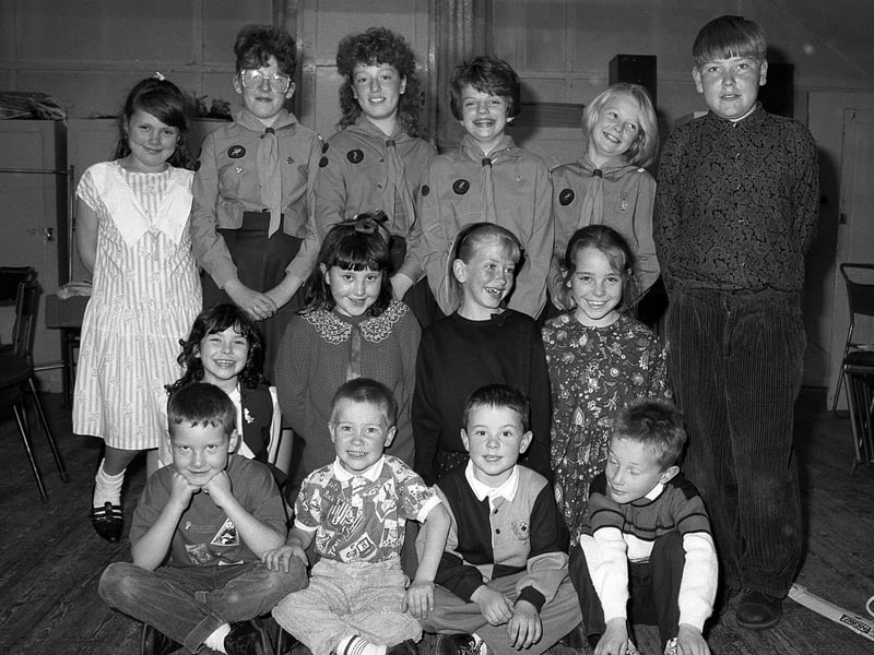 Shirebrook Sunday School presentation from 1990