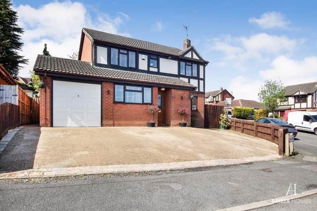 This four-bedroom, detached property on Erica Drive, South Normanton is on the market for £320,000 with Alfreton-based estate agents Amber Homes.