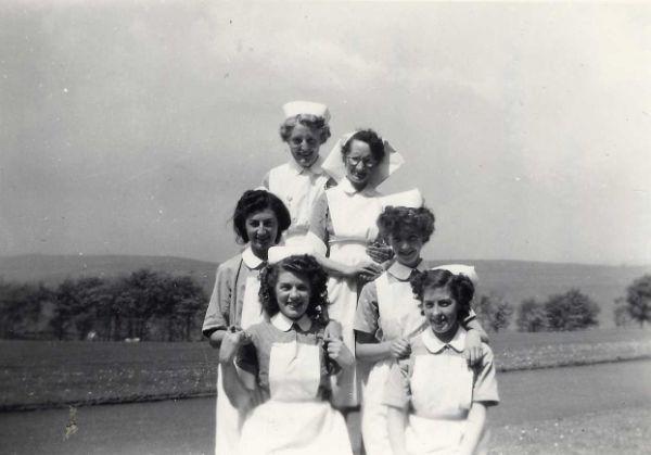 Lodge Moor Hospital nurses, c. 1950s
