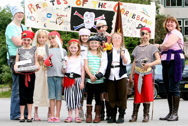 1st Starkholmes Brownies dress in Pirates of the Caribbean themed costumes at Starkholmes Gala in 2007.