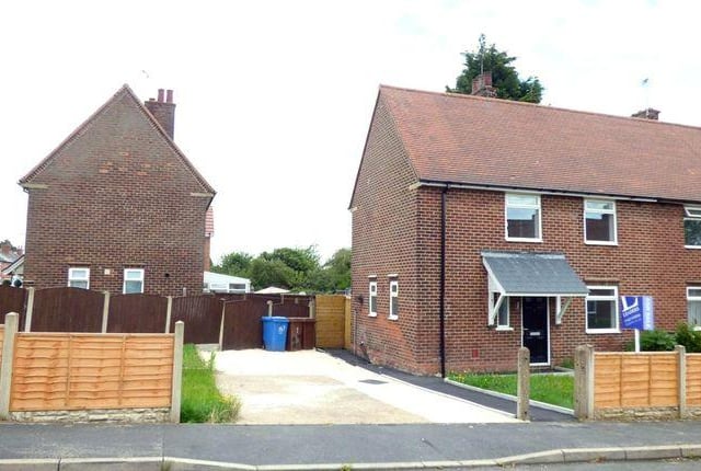 Viewed 1005 times in last 30 days, this three bedroom semi-detached house has a modern kitchen. Marketed by Leaders, 01623 355109.