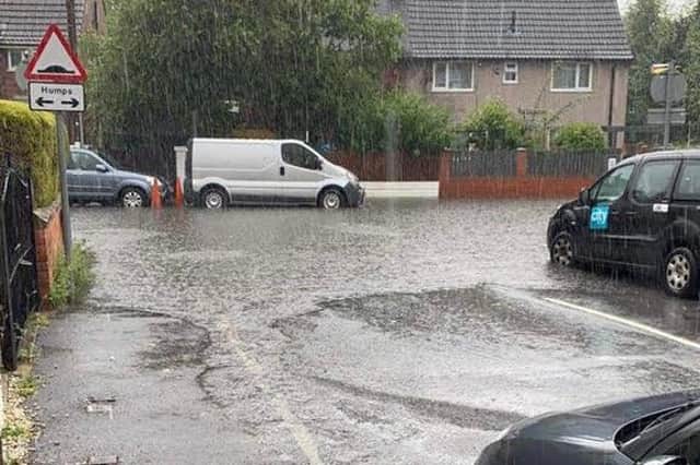 This picture of Shirland Street, Chesterfield, was tweeted to the Derbyshire Times by Callum Richardson.