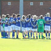 Chesterfield FC Women lost to Lincoln United in the final of the Trevor Clifton Trophy. Picture: Tina Jenner.