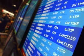 Travellers are set to face more delays today - with the bulk of affected flights departing from Manchester. 
(Photo by William Thomas Cain/Getty Images)