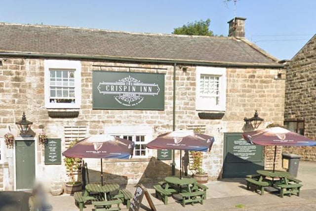 The Crispin, Main Street, Station Road, Great Longstone, Bakewell, DE45 1TZ. Rating: 4.5/5 (based on 465 Google Reviews). "What a GREAT pub, highly recommended!! Very comfortable and friendly...a proper pub."