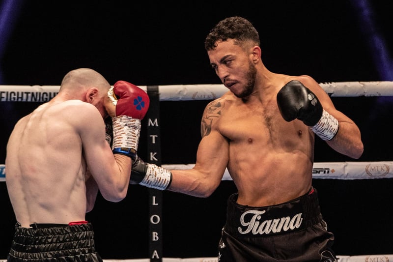 McKinson returned to the ring after an 11-month absence because of the coronavirus outbreak. He had no problems taking his record to 19-0 by inflicting a first pro defeat on Scot Martin Harkin in South Kirkby.
