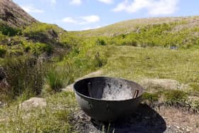 The appeal has been launched earlier today after a fire bowl has been left at Stanage North Lees, posing a fire risk in the National Park.
