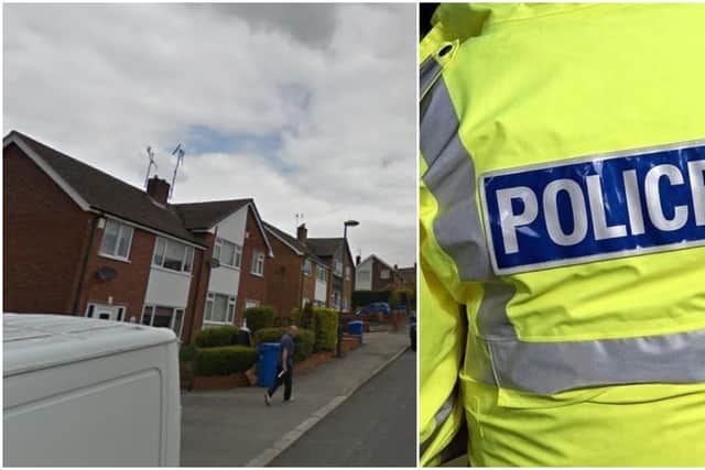 An 82-year-old man was at his home in Newbridge Street, Old Whittington, when two men came to the house.