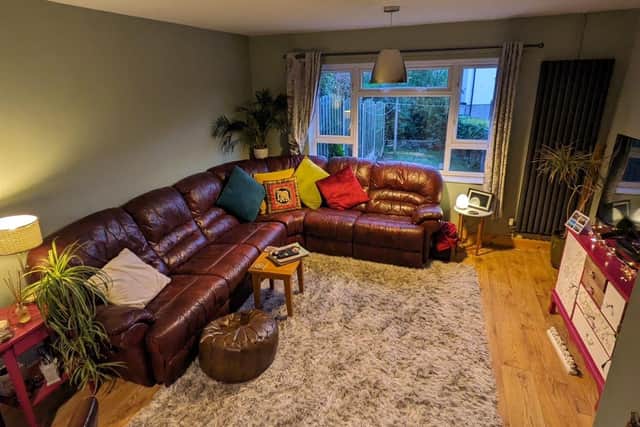 Pam's cosy home in Sheffield