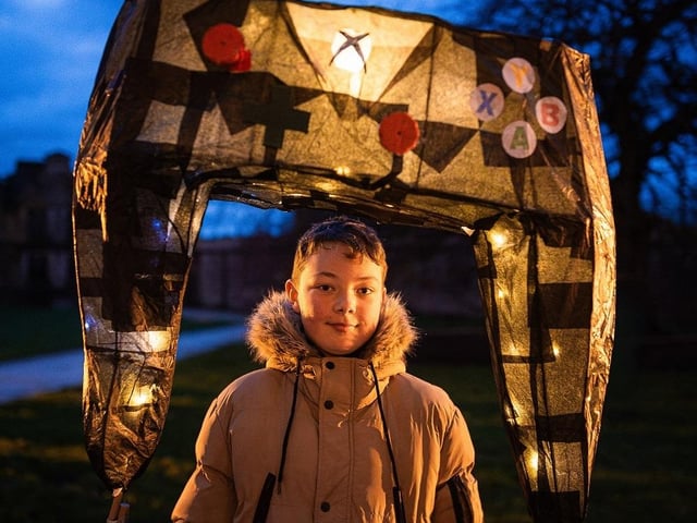 Lantern-making workshops were run in the community and local schools in the month leading up to the big night (photo: Lamar Francois)