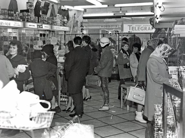 Ripley Rowells shop, February 1963.