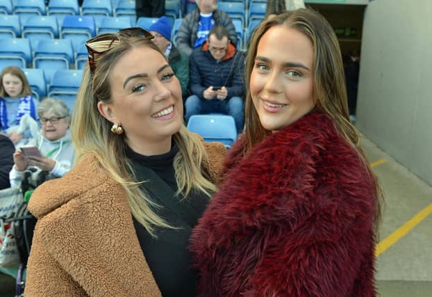 Fans at the SMH Group Stadium on Saturday