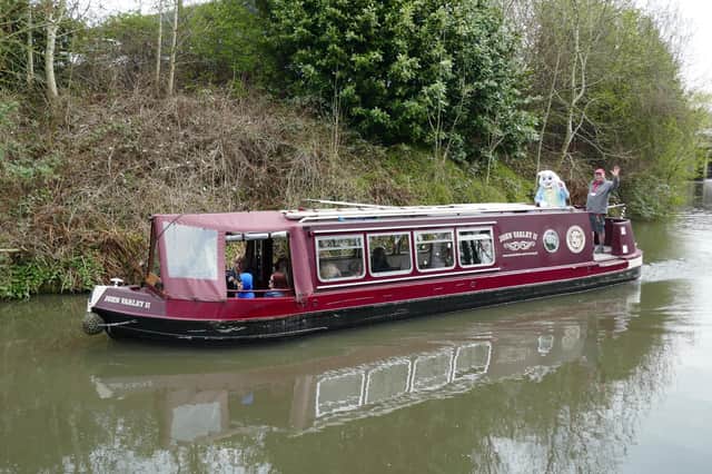 Cruise down Chesterfield Canal with the Easter Bunny over the long weekend.