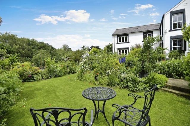 Take your seat in the beautifully landscaped gardens.