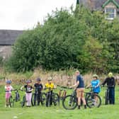 Children enjoying bikes at Derby Kids Camp