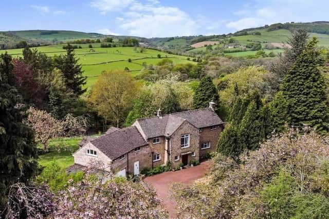 Bramley Edge at The Bent, Curbar, is now on sale at £1.35million.