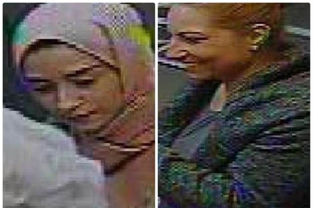 Anyone who can help identify these women is asked to contact the police.