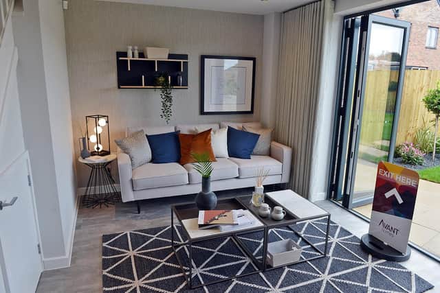New homes at Chesterfield's Waterside Quarter. The Beckbridge a two-bedroom home.