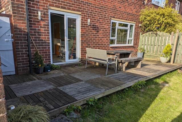 Pam has earned points by sharing her home in Sheffield with strangers