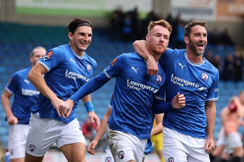 Tom Naylor was just...Tom Naylor. He kept things simple in possession, he read danger, he made tackles, interceptions, and he grabbed himself an assist for Dobra's late goal. Surely got to be one of Chesterfield's best-ever signings. He is so consistent.