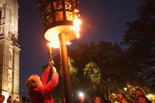 Will you be attending the lighting of a beacon this weekend for the Diamond Jubilee?