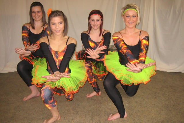 Senior students from the Starlight Express routine staged by Diane Bradbury School of Theatre Dance in 2009.