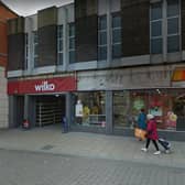 Wilko's Chesterfield store on Vicar Lane