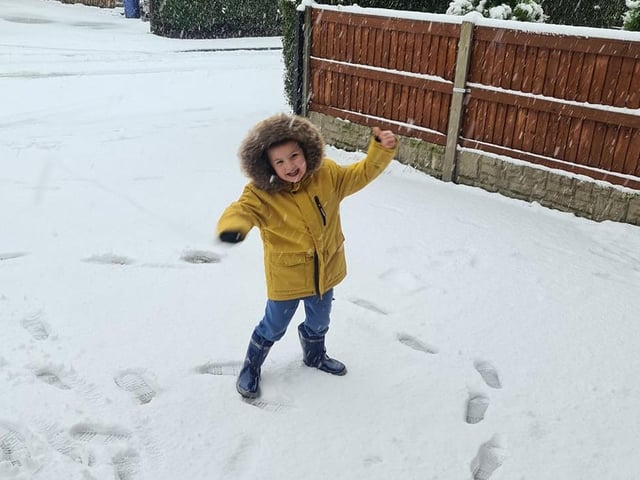 Hayley Jane Atkinson shared this snow day pic.