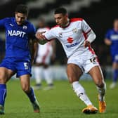 Former Spireite Sam Morsy, pictured left, has joined Middlesbrough from Wigan Athletic.