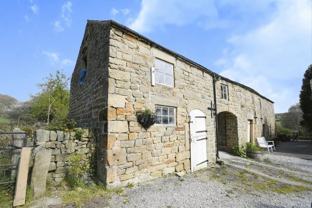 Built in 1729, four years before the farmhouse, the detached barn has stable doors, original cattle shelters and feeding stations, and a mezzanine first floor. Stairs lead to a usable room with utility area.