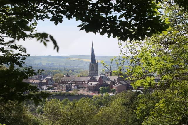 Houses are selling quicker in parts of Chesterfield than in other Derbyshire towns.